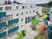 Erstbezug 8m² Balkon und 3 Zimmer auf knapp 80m² Wohnfläche