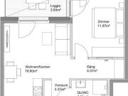 Erstbezug ab Februar 2026! 2 Zimmer Balkonwohnung inkl.... Erstbezug ab Februar 2026! 2 Zimmer Balkonwohnung inkl....