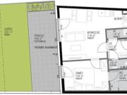 Erstbezug ab 15.01.2026! Gartentraum! 2 Zimmer Wohnung...
