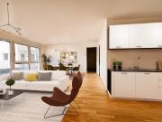 Erstbezug! Helle 3 Zimmer Wohnung mit 24 m2 Terrasse in...