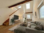 Erstbezug: Luxus 4 Zi Maisonette Wohnung mit EBK, Klima...