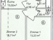 Erstbezug nach Renovierung 2 Zimmer Wohnung in... Erstbezug nach Renovierung 2 Zimmer Wohnung in...