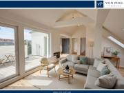 Erstbezug nach Sanierung: Dachttraum mit Skylineblick