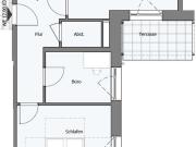 Erstbezug Neubau 2,5 Zimmer Wohnung mit Einbauküche und...