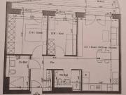 Erstbezug: ruhige 3 Zimmer Wohnung mit Südwestbalkon