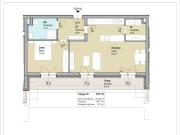 ERSTBEZUG: Westseitig gelegene Dachterrassenwohnung