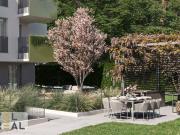 Erstbezugwohnung mit Balkon! Pool im Gemeinschaftsgarten!