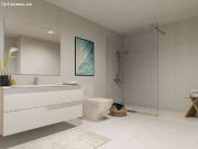 Es un complejo residencial con un diseño contemporáneo y...