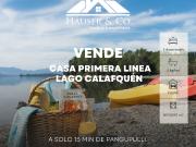 Espectacular Casa en primera linea orilla de Lago Calafquen