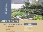 ESPECTACULAR DUPLEX EN ALQUILER CON TERRAZA Y JACUZZI EN...