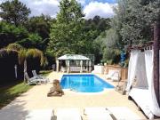 Espectacular finca con masía, jardín y piscina en plena...