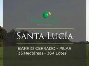 Espectacular lote en Barrio Santa Lucía, Pilar del Este