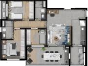 Excelente apartamento tipo para venda em Butantã com 3...