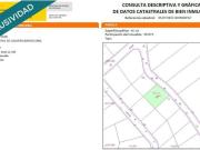 Espléndido terreno con rebaje realizado