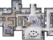 ESSÊNCIA PERDIZES CONSTRUTORA SETIN 3 SUITES 3 VAGAS