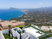 Esta hermosa villa moderna se encuentra en la...