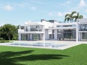 Esta impresionante villa de nueva construcción se...
