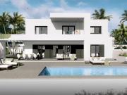 Esta impresionante villa moderna, recién construida, se...