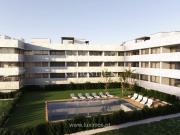 Este apartamento de um quarto, localizado em Cabanas de...