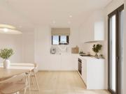 Este elegante ático de 3 dormitorios y 2 baños es una...