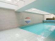 Estudio amoblado, ed. Acqualina, rep. Del salvador