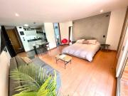 Estudio Amoblado. Moderno. Poblado. Patio bonito