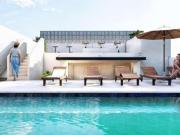 Estudio cerca de la 5ta avenida con alberca en rooftop