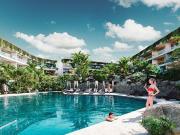 Estudio de lujo en venta en Playacar, 4 albercas, area...