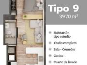 Estudio en venta a media cuadra de Chapultepec