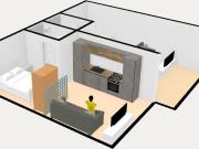 Estudio en venta en Barcelona, de 37 m² por 129.000