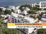 Estudio en Venta en Puerto Morelos a 3 min del Mar con...