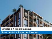 Estudio equipado en Playa del Carmen a 1 km de la playa,...