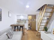 Estúdio mobilado perto da Praça da Alegria