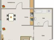 Etagenwohnung: 2 Zimmer Knappschaftsstraße5 in...