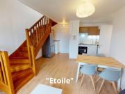 'Etoile' Duplex T3 meublé avec parking et cave