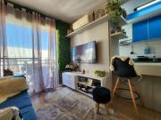 Excelente apartamento de 2 dorm semi mobiliado na Zona Sul