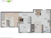 EXCELENTE APARTAMENTO EM Ã?TIMA LOCALIZAÃ?Ã?O DO SÃ?O...