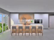 Excelente apartamento T2 com boas áreas, garagem e...