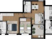 Aconchegante apartamento tipo para venda em Vila Monte...
