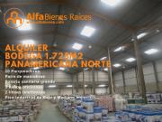 Excelente bodega en alquiler 1725m2 Quito ALFA Bienes