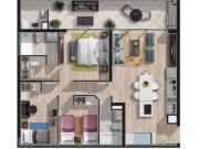 EXCELENTE DEPTO NUEVOS 3D+2B, LA FLORIDA