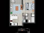 Excelente Deptos. Nuevos ESTUDIO, Santiago