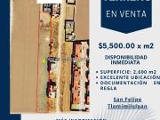 EXCELENTE TERRENO EN VENTA