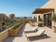 EXCEPTIONNEL PORT MARIANNE ! T4 DERNIER ETAGE AVEC 119M²...