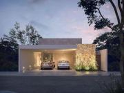 Exclusiva casa modelo A Noroasis Temozón al norte de Mérida