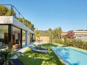 Exclusiva villa nueva con vistas al mar en el...