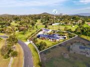 EXCLUSIVE ACREAGE RETREAT DUAL LIVING & CAR...