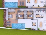 Exclusividade: Casas Térreas de 198 a 207 m² com Piscina...