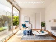 Exclusivité Boulogne Nord Bois Studio avec jardin