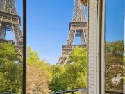 Exclusivité Etage élevé vue Tour Eiffel Champs de Mars
